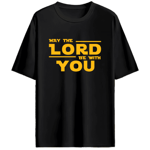 May the Lord Be With You – Oversized Unisex T-Shirt